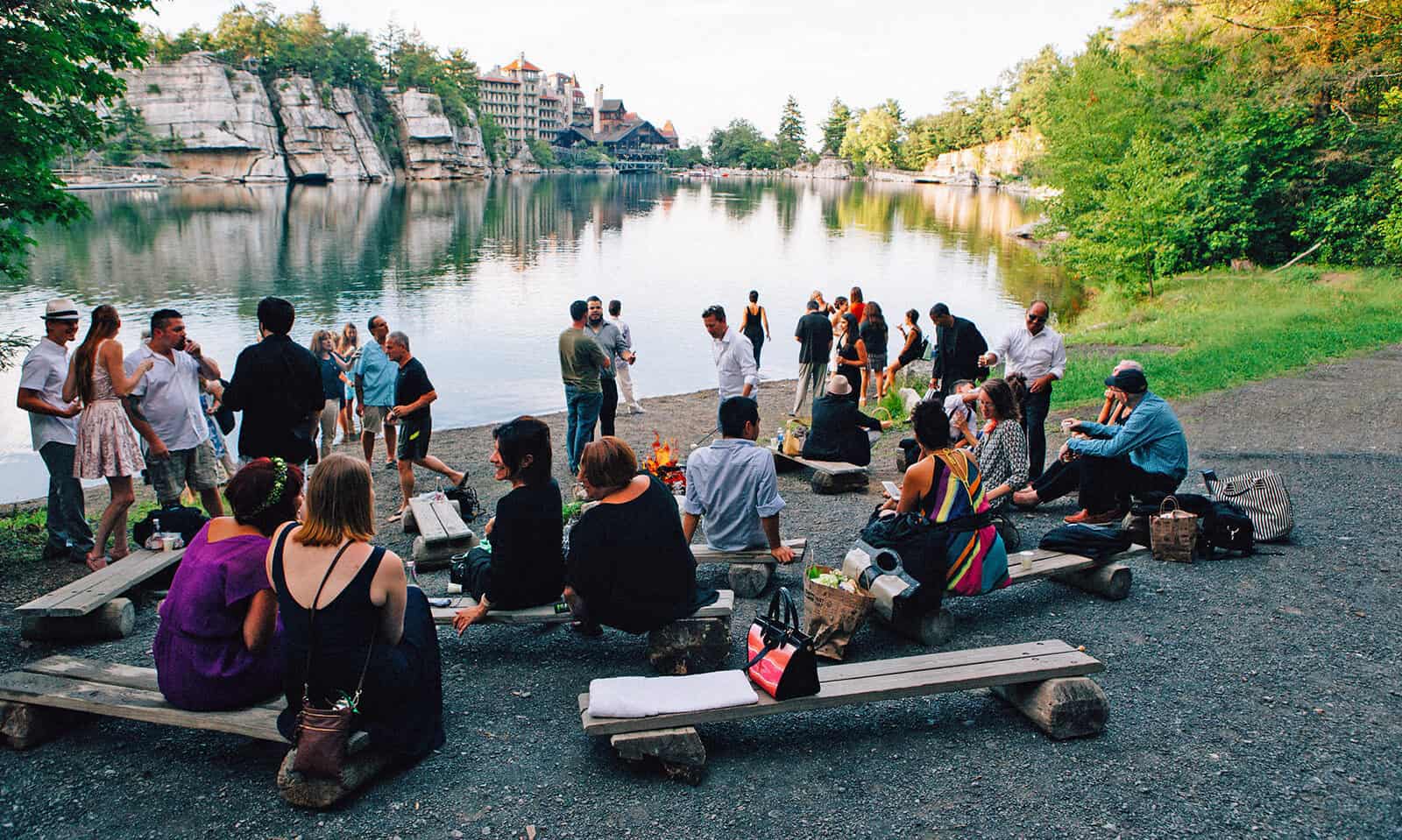 Mohonk Muntain House Campfire